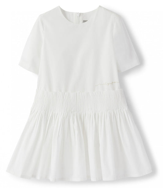 Il Gufo Girls Waisted Dress