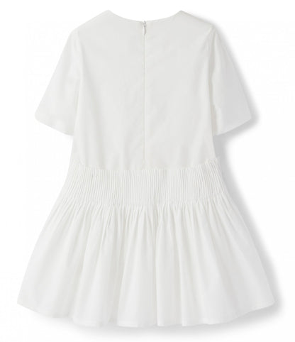 Il Gufo Girls Waisted Dress