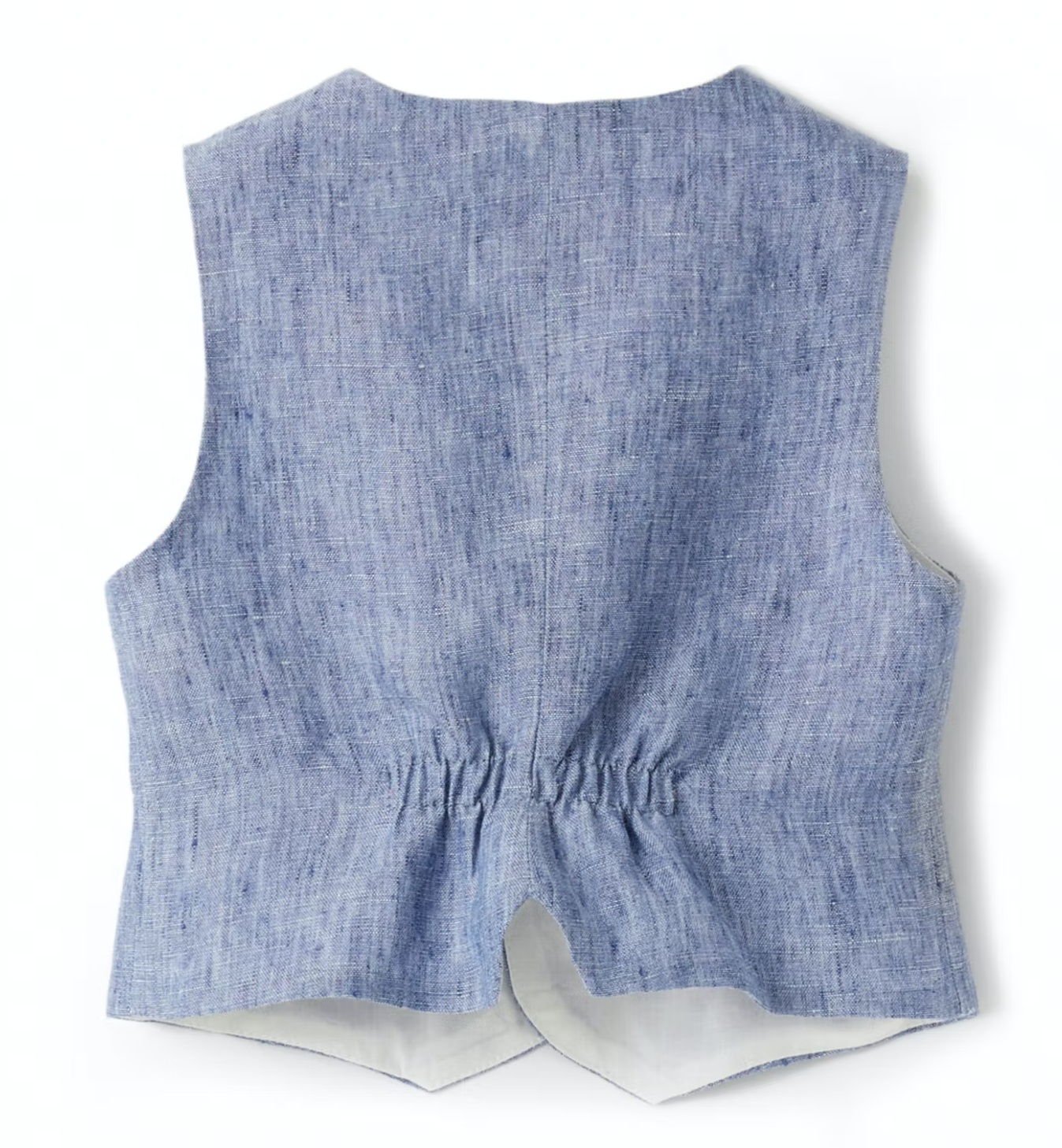 Il Gufo Baby Boy Linen Vest & Shorts Set