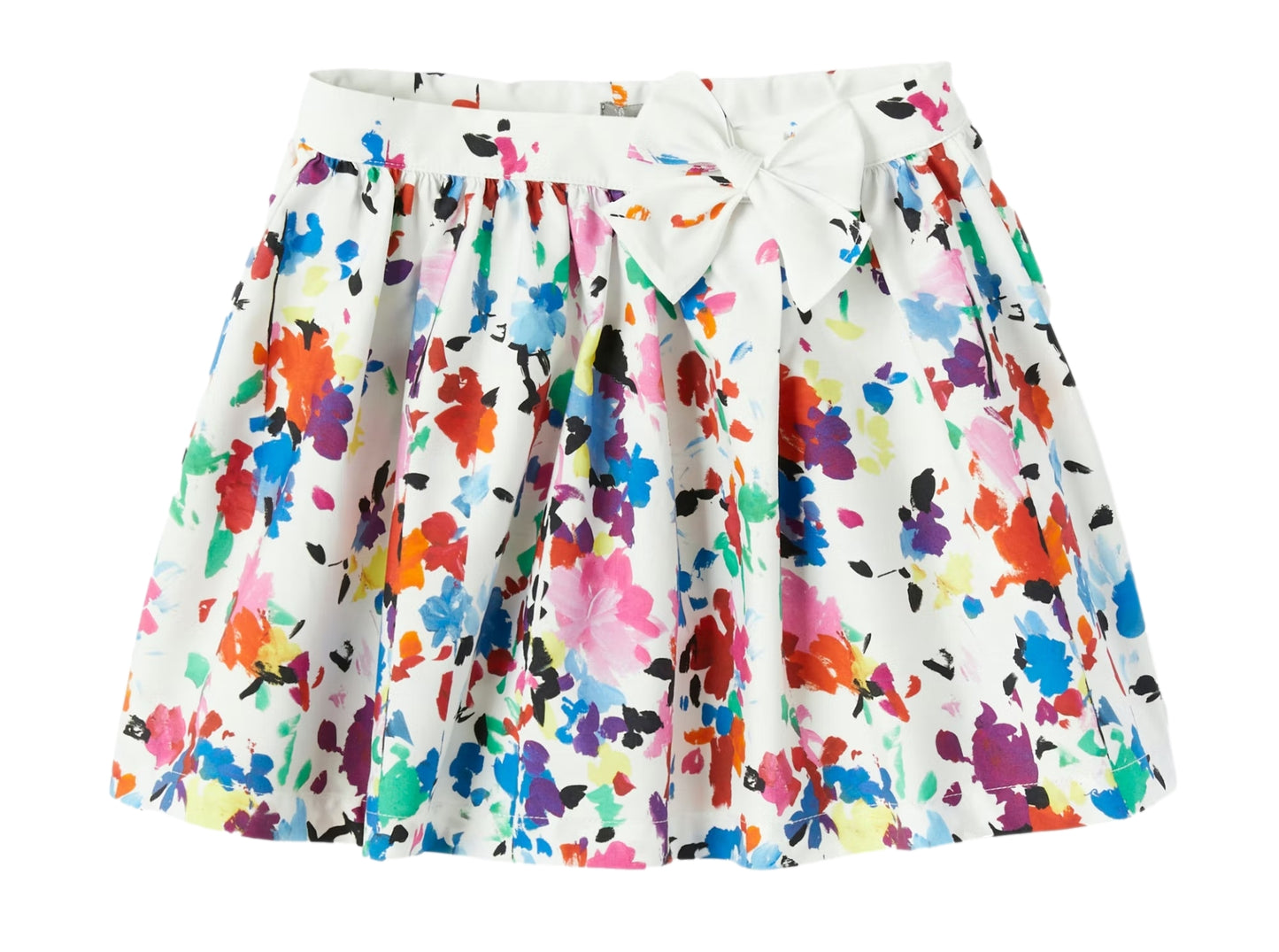 Il Gufo Girls Flutter Blouse & Skirt Set